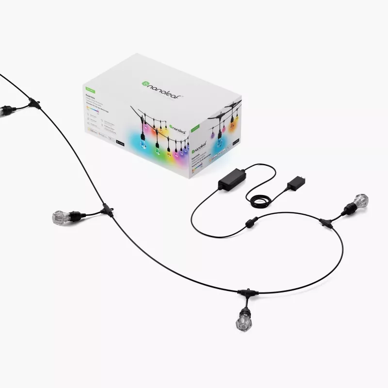 Älykäs puutarhavalaistus Nanoleaf NF084K02-40SLO