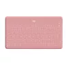 Logitech Keys-To-Go - näppäimistö - Bluetooth - QWERTY - espanjalainen - Blush Pink - Apple iPad/iPhone/TV