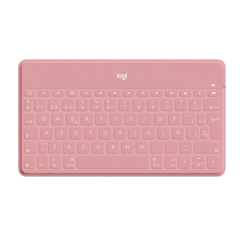 Logitech Keys-To-Go - näppäimistö - Bluetooth - QWERTY - espanjalainen - Blush Pink - Apple iPad/iPhone/TV