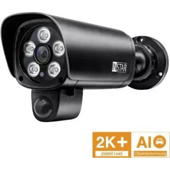 Ulko-IP-kamera Instar IN-9408 – 2K-resoluutio, LAN- ja WLAN-yhteys