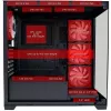 LC-Power kotelo MidiTower 715B musta USB3.2/audio ilman virtalähdettä SEAMLESS_X (LC-715B-ON)