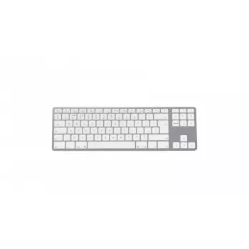 Näppäimistö Matias FK408BTS-UK Bluetooth Tenkeyless alumiini hopea — UK-asettelu