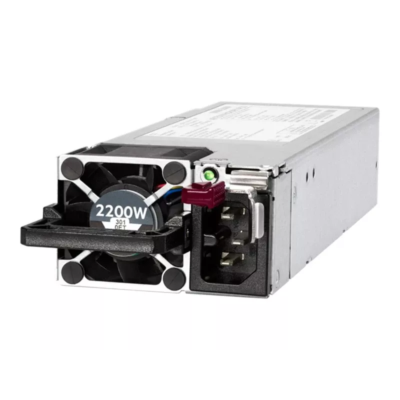 Hewlett Packard Enterprise HPE - virtalähde Hot-Plug (liitäntämoduuli) - Flex Slot - 80 PLUS Titanium - AC 200/240 V (P44712-B21)