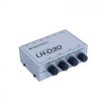 Kuulokevahvistin Omnitronic LH-030, 3,5 mm liitin, 100 mW lähtö