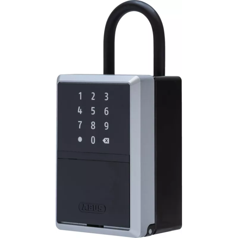 Avainsäilö ABUS 797 teräs musta hopea numerolukko 82,5x63x179mm