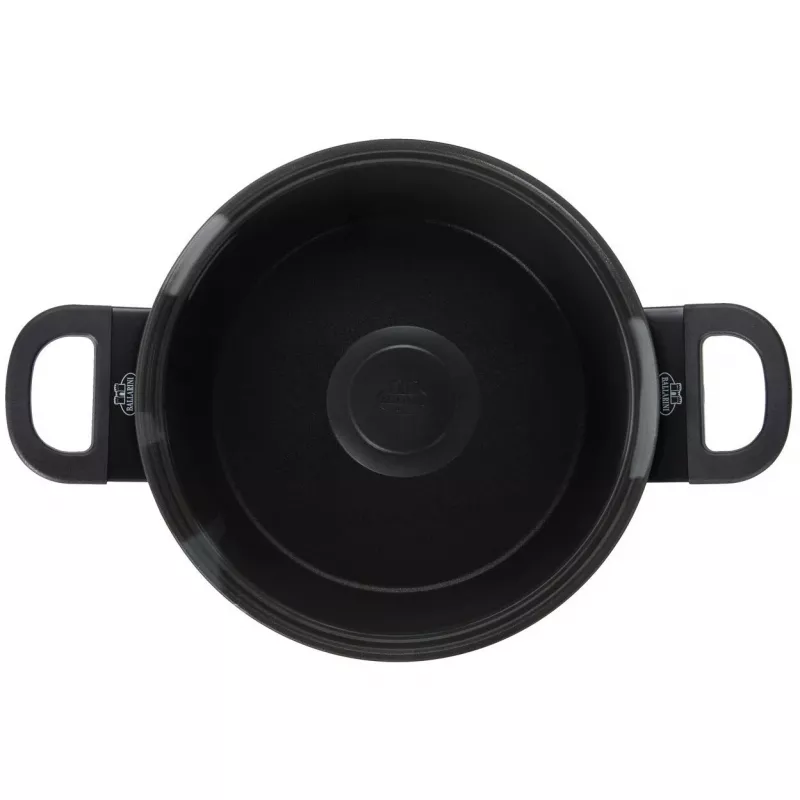 Kattila BALLARINI 75002-920-0 pyöreä musta alumiini 20 cm