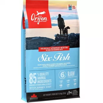 ORIJEN Six Fish - kuivaruoka koirille - 11,4 kg