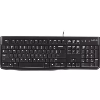 Logitech K120 näppäimistö USB QWERTY espanjalainen musta (920-002499)