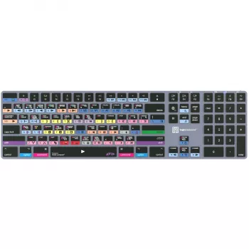 Logickeyboard Avid Media Composer - Pro Titan UK Mac - näppäimistö - QWERTY