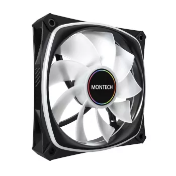 MONTECH RX120 PRO musta 120mm ARGB-kotelotuuletin