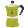 Bialetti Rainbow 0,06 L alumiini termoplastinen vihreä kahvinkeitin