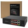 Verkkokytkin QOLTEC FAST Ethernet PoE 8xRJ45 2xRJ45 uplink