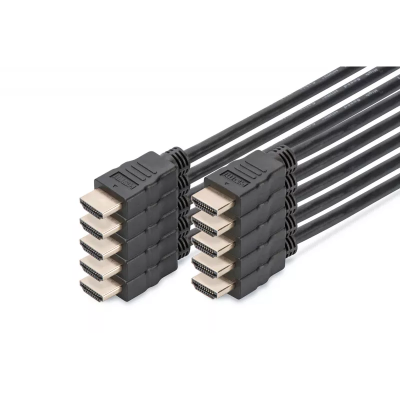 HDMI-kaapeli Digitus AK-990920-020-S 2 m 10 kpl:n pakkaus