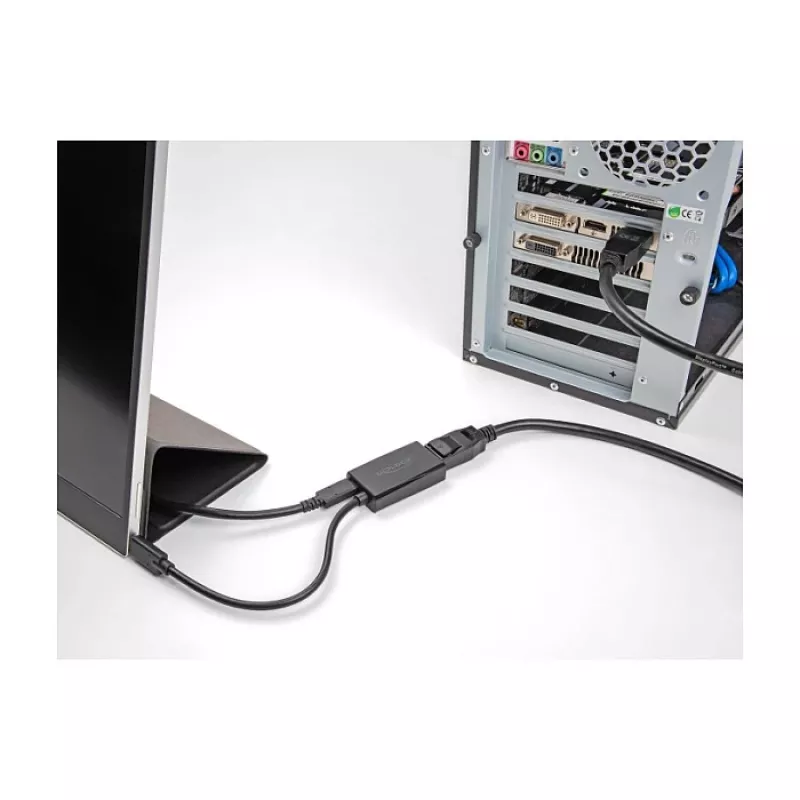 Adapteri DisplayPort naaras - USB Type-C uros DeLOCK 4K PD 85W