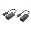 Verkkokaapeli UNITEK Y-UE01001 telakka/porttitoistin USB 3.0 60 m musta