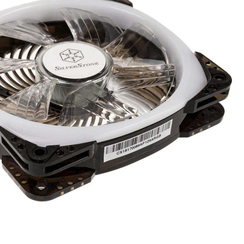 SilverStone SST-AP124-ARGB 120mm ARGB kotelotuuletin - musta