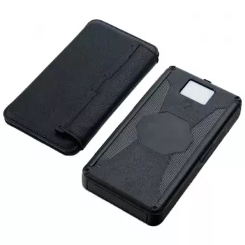 Kannettava varavirtalähde PowerNeed ES20000B 20000mAh — 2x USB 5V/2A, 9W, vedenkestävä, musta, 370 g