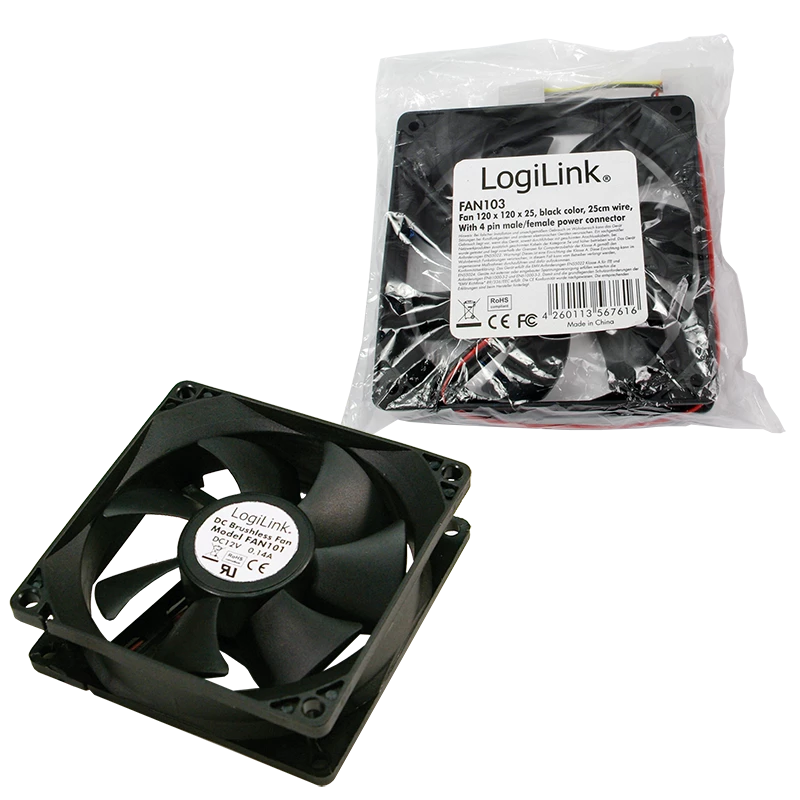 Kotelotuuletin LogiLink FAN103