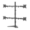 LCD-teline SBOX LCD-F048-2 17–32 tuuman näytöille, tukee 4×9 kg, VESA 100×100