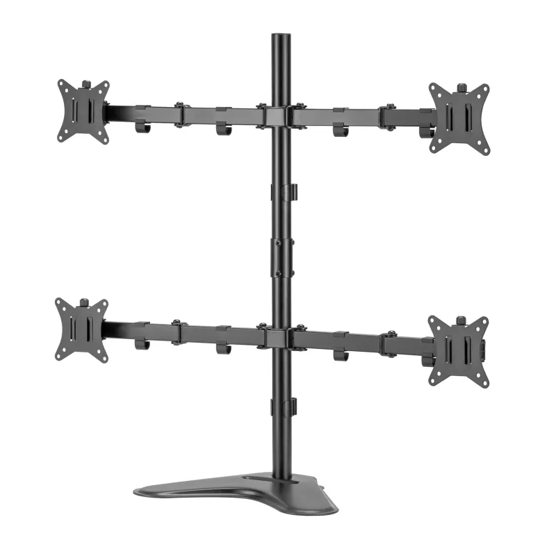 LCD-teline SBOX LCD-F048-2 17–32 tuuman näytöille, tukee 4×9 kg, VESA 100×100