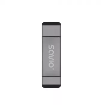 SD-kortinlukija 3-in-1, USB-C + USB-A 2.0 + Micro-USB