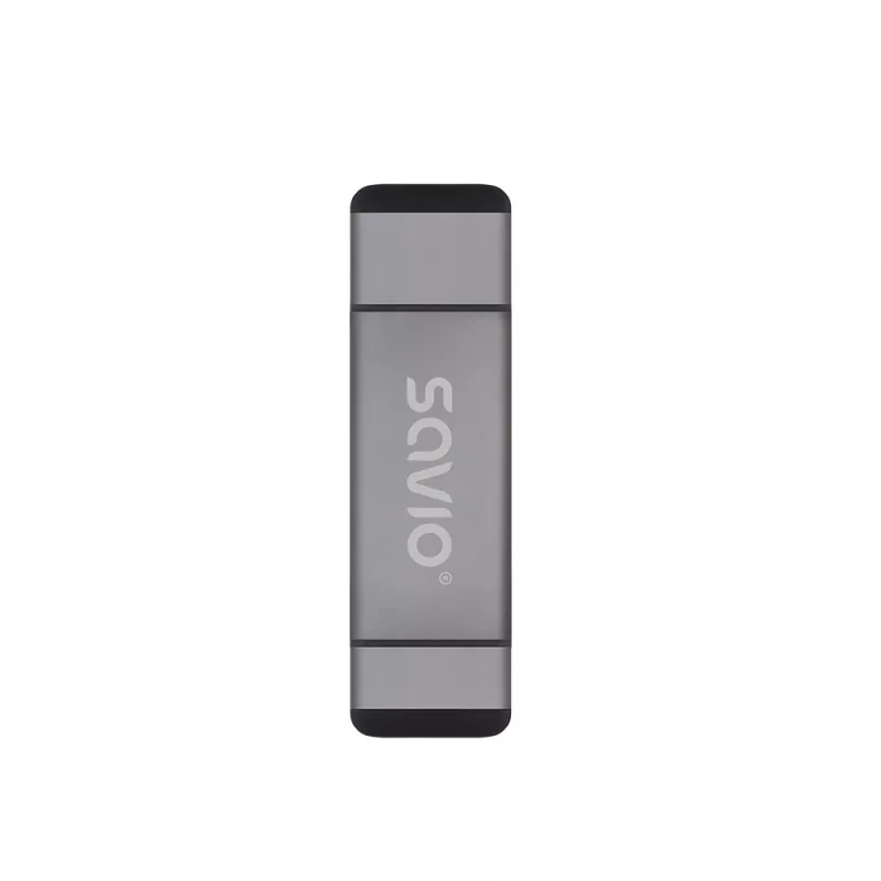 SD-kortinlukija 3-in-1, USB-C + USB-A 2.0 + Micro-USB