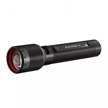 Ledlenser P6R musta käsivalaisin LED