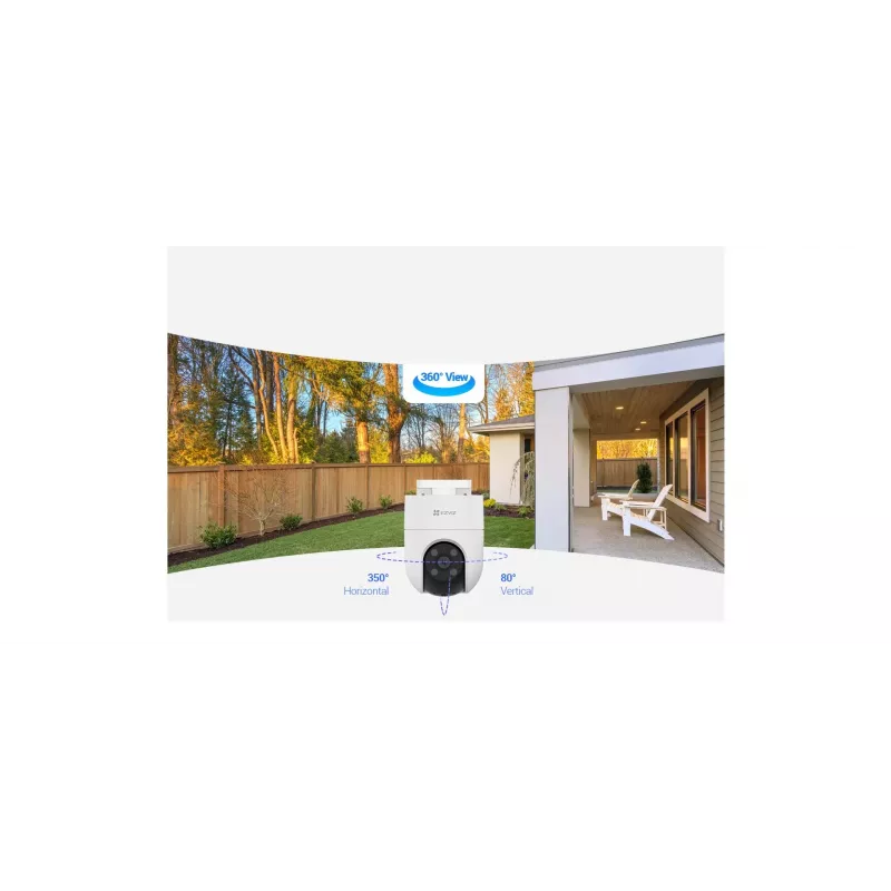 IP-turvakamera EZVIZ H8c 2K Dome 2304 x 1296 pikseliä