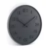 NeXtime 3096GS - seinäkello - kvartsikello - pyöreä - harmaa - puu - aikuiset