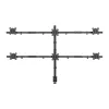 LCD-teline SBOX LCD-352/6-2 17–32 tuuman näytöille, 7×7 kg, VESA 100×100