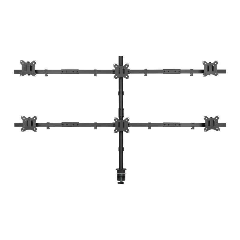 LCD-teline SBOX LCD-352/6-2 17–32 tuuman näytöille, 7×7 kg, VESA 100×100