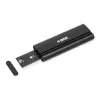 SSD-kotelo IBOX HD-07 1x M.2-asemalle, USB 3.2 Gen 2 (10 Gbit/s), USB-C, musta