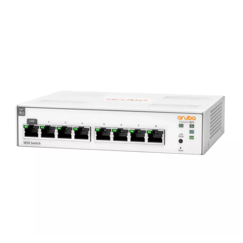 HPE Aruba Networking Aruba Instant On 1830 8G Managed L2 Gigabit Ethernet -kytkin