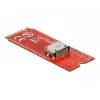 M.2 Key M – 1 x OCuLink SFF-8612 -muunnin DeLOCK 64106