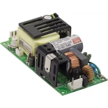 Virtalähde mean well RPS-120-24 120 W, 24 V lähtö, 80–264 V tulo, RoHS, 50,8×101,6×29 mm