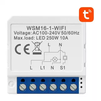 Wi‑Fi-älykytkin Avatto WSM16‑W1 – kaukosäätö kodin automaatioon