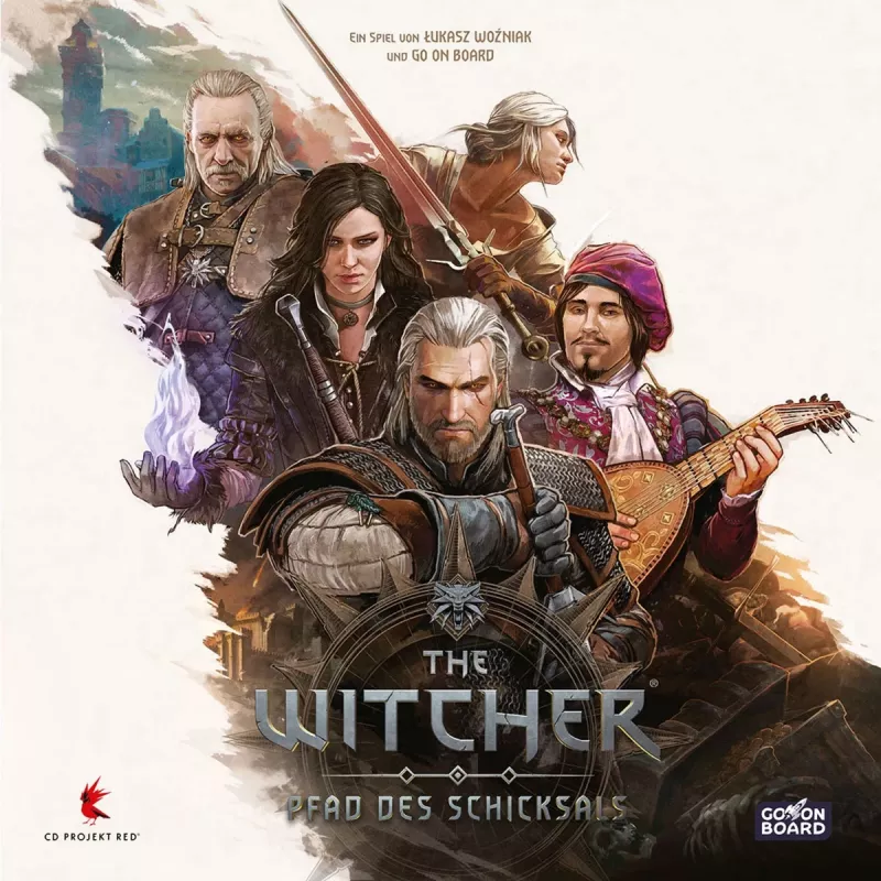 Lautapeli Asmodee The Witcher: Pfad des Schicksals – Tabletop-seikkailu, skenaariopohjainen peli