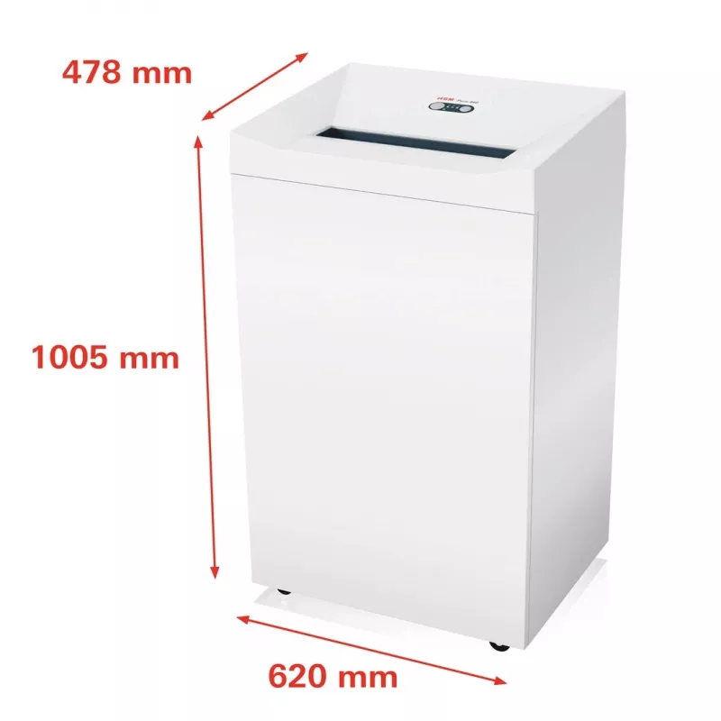 HSM Pure 940 asiakirjasilppuri, 165 l, 3,9x40 mm