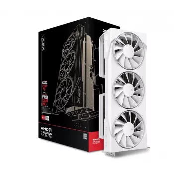 XFX Swift Radeon RX 9070 White 16GB -näytönohjain