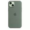Apple iPhone 15 Plus silikonikotelo MagSafe-yhteensopiva - Cypress
