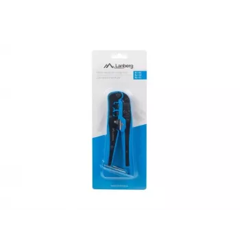 Lanberg NT-0202 puristustyökalu RJ45/RJ12/RJ11, musta/sininen
