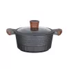 Keittiöväline Resto Kitchenware Capella 2,6 L pyöreä musta puu