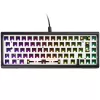 Ducky Tinker 65 Barebone-näppäimistö pelikäyttöön USB saksa musta