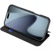 Nevox Vario Series kirjakotelo iPhone 17 Pro -puhelimelle, musta