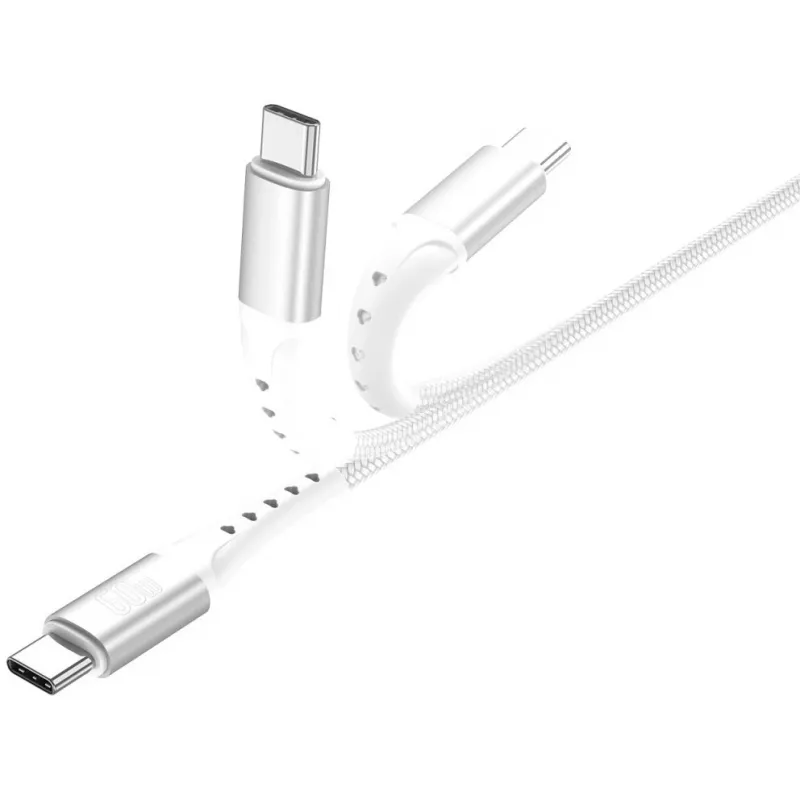 USB-kaapeli 4smarts 541452 1,5 m USB-C valkoinen 0,48 Gbit/s