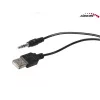 2-tie PC-kaiutin Audiocore AC870 B — 3 W RMS, johdollinen USB-virtalähde, 3,5 mm tulo, 2.0 kanavaa
