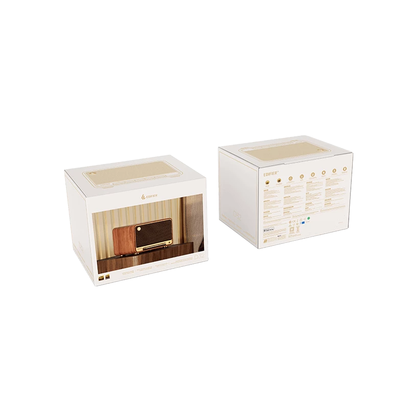 Edifier D32 Multiroom WiFi -kaiutin Bluetooth puu retail - kaiuttimet (D32 WD)