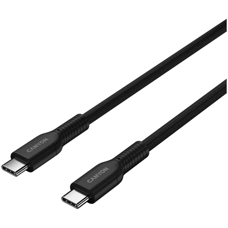 CANYON kaapeli OnWire 60CL C-C 60W COLOR punottu 1m musta