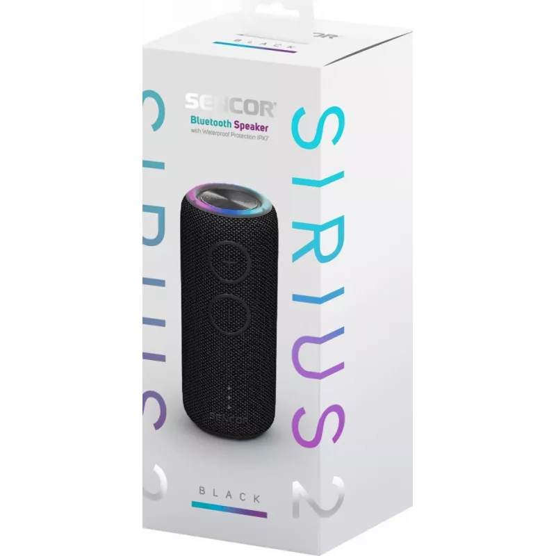 Bluetooth-kaiutin SIRIUS 2 musta teho 20W