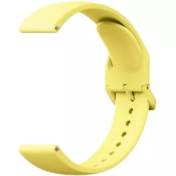 Kellonranneke Xiaomi BHR9470GL TPU varaosa, sitruunankeltainen, säädettävä 135–205 mm